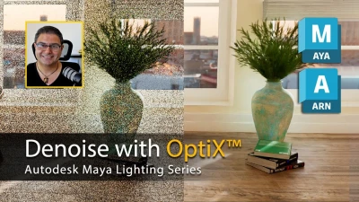 Denoise with OptiX™ in Maya