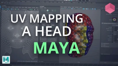 UVs for Beginners - UV mapping a Head in Maya