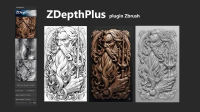 How to Use ZDepth Plus in ZBrush — Tutorial