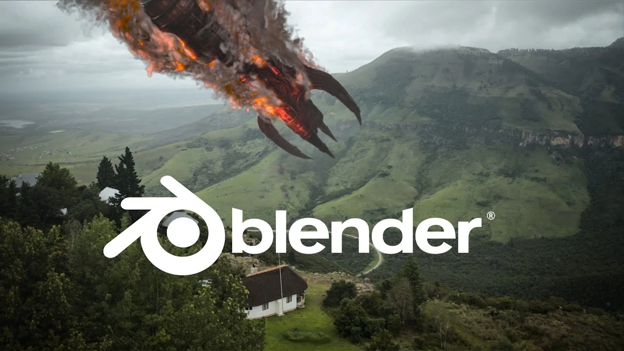 How I made a VFX cinematic disaster scene