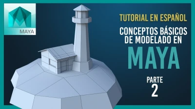 Conceptos básicos de modelado en Maya ::: Parte 2