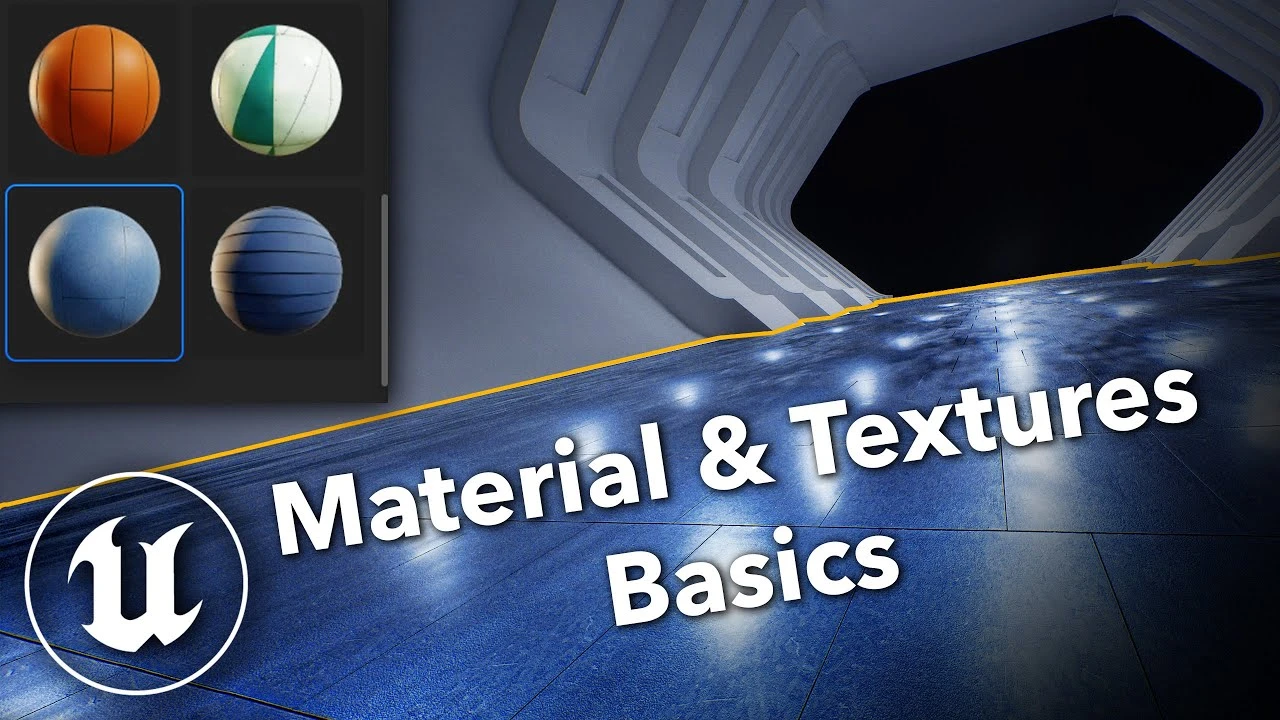 Unreal Engine 5 Beginner Tutorial Part 7: Materials & Textures Basics ...