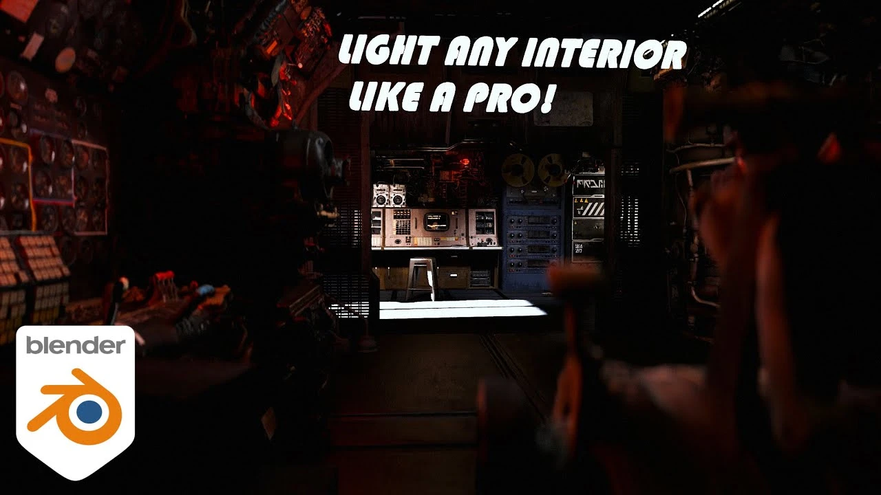 Secrets to Lighting Interior Scenes - Blender Tutorial