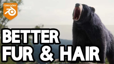 Blender addons for hair and Fur