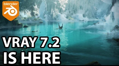 Vray 7.2 For Blender Has Been Released