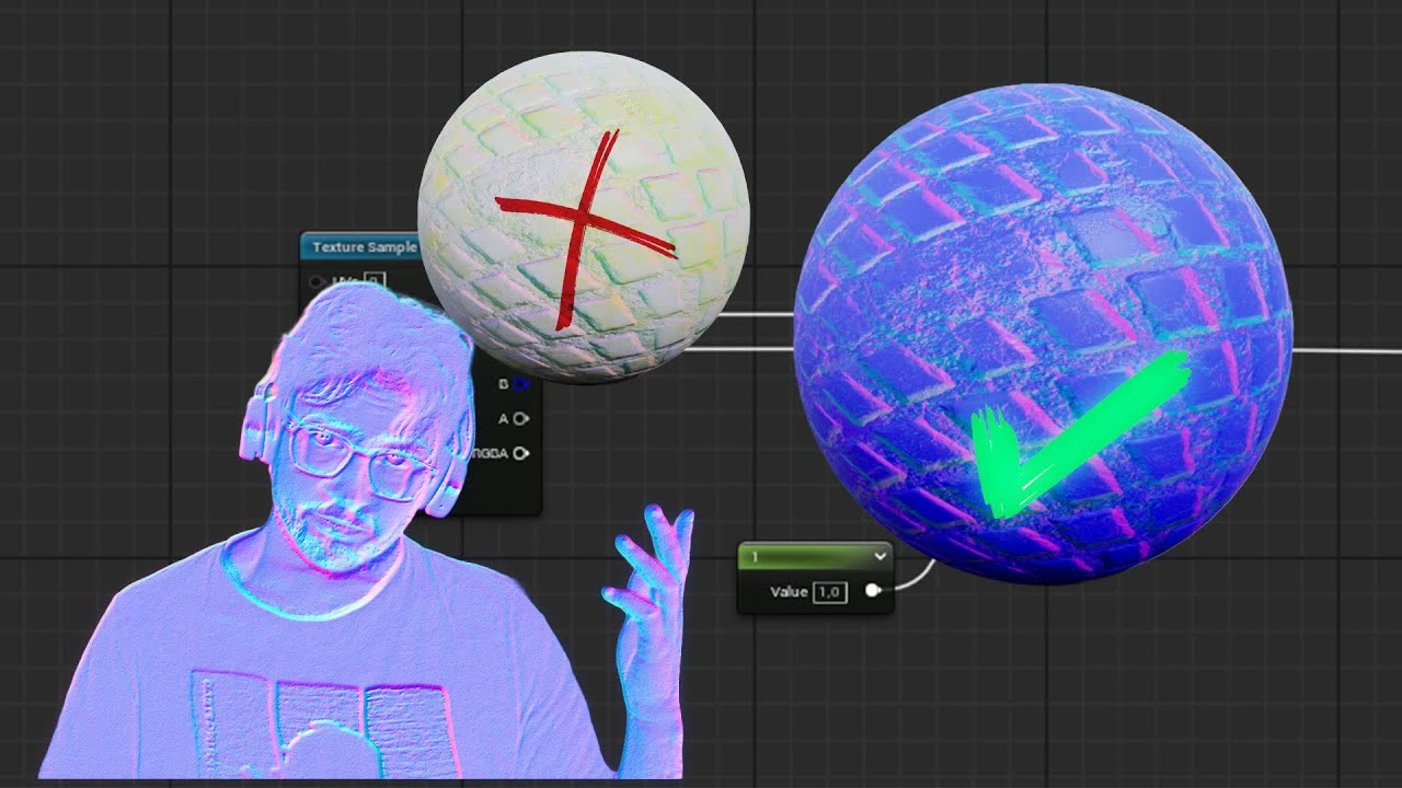 Crea tu Normal Map con solo dos canales en Unreal Engine 5 - CGI ...